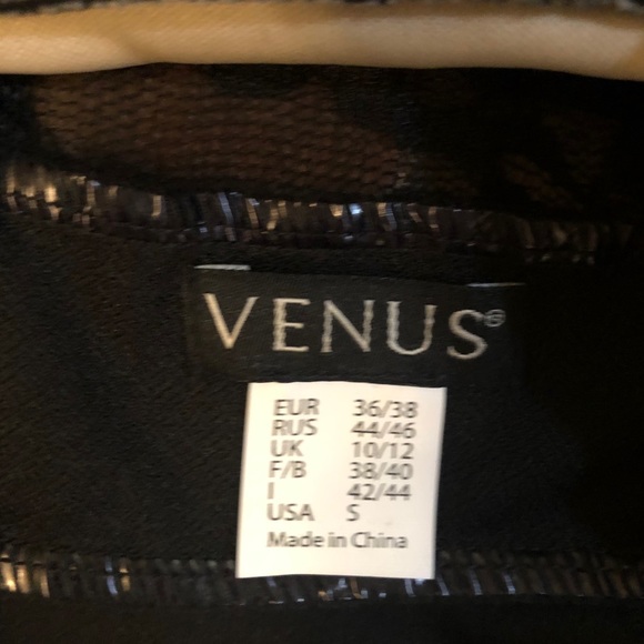 NWOT Black Upper Lace Dress - Size S - Picture 6 of 6